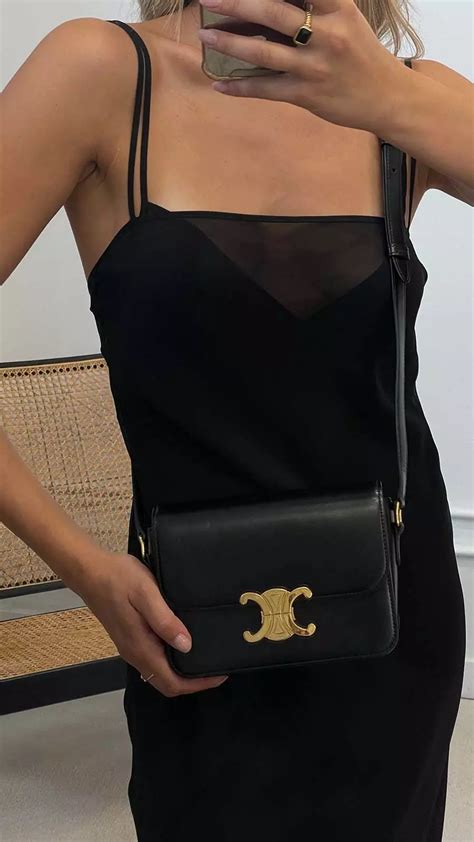 celine teen triomphe review|The Celine Triomphe Bag Is the Ultimate Celebrity Street Style Pick.